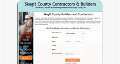 Desktop Screenshot of contractorsskagitcounty.com